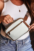 Load image into Gallery viewer, White Adjustable Strap Mini PU Leather Crossbody Bag