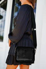 Load image into Gallery viewer, White Clear PVC Leather Strap Crossbody Bag