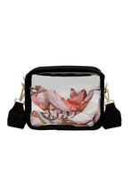 Load image into Gallery viewer, White Clear PVC Leather Strap Crossbody Bag
