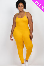 Load image into Gallery viewer, Plus Size Solid Bodycon Cami Jumpsuit